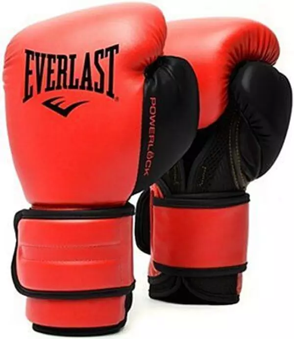 Everlast Powerlock 2R Training Gloves Rojo