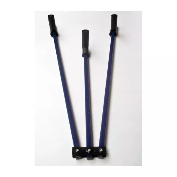 Aparato de elasticidad.Extensor de piernas de 3 barras.