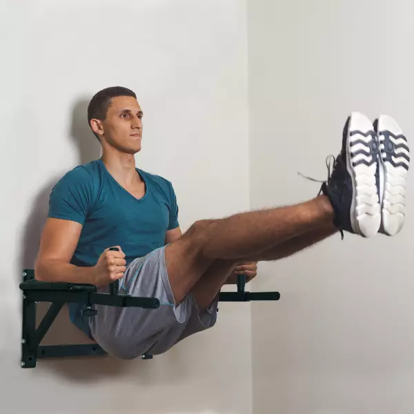 Barra de Musculacion para Pared Dominadas Flexiones en Casa DOMINADAS