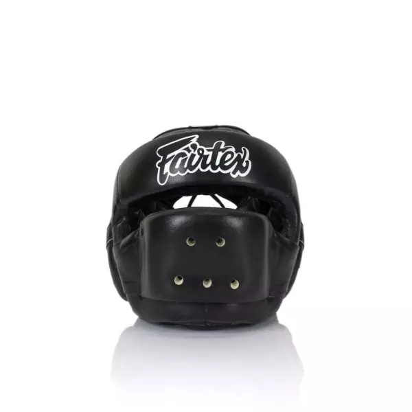 Fairtex Full Face Protector Headguard HG14 Negro CASCO BOXEO