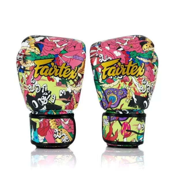 Fairtex Urface Boxing Glove Multicolor GUANTES BOXEO CUERO NATURAL