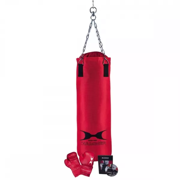 Finnlo SET BOXEO FIT NYLON 60CM | Accesorios Unisex saco y guantes