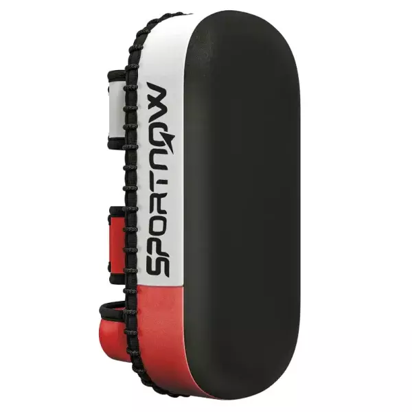 Manopla escudo de Boxeo Paos Muay Thai para Entrenamiento Karate Taekwondo Kickboxing Training en Hogar Gimnasio Negro