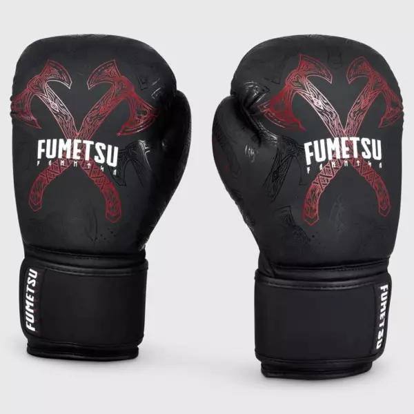 Fumetsu Berserker Boxing Gloves Negro-Rojo GUANTES BOXEO