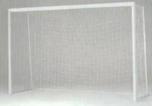 JUEGO PORTERIAS FUTBOL 7-6X2 ALUMINIO 120X110 TRASLADABLE SIN RED