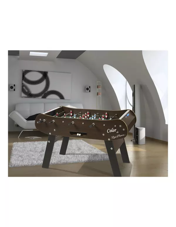 Futbolín "COLOR" Wenge René Pierre