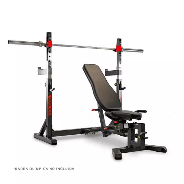 Olympic Rack G510 press ajustable Banco PRESS AJUSTABLE semi-profesional BH Fitness con envío gratis,