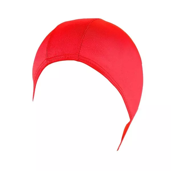 Gorro natacion elastan en bolsa. azul marino - Rojo