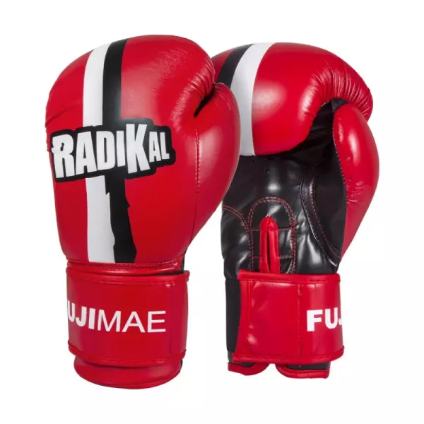 Guantes Boxeo Radikal 3.0. Rojo. 14oz