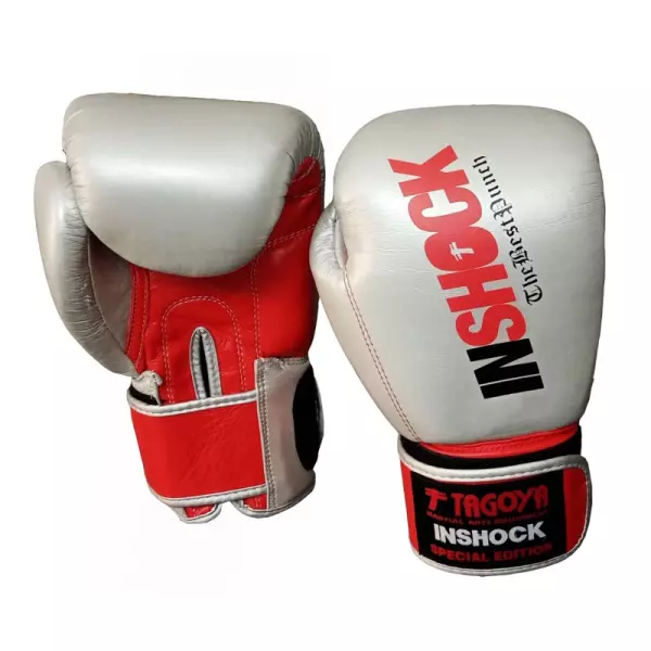 Guantes piel INSHOCK boxeo