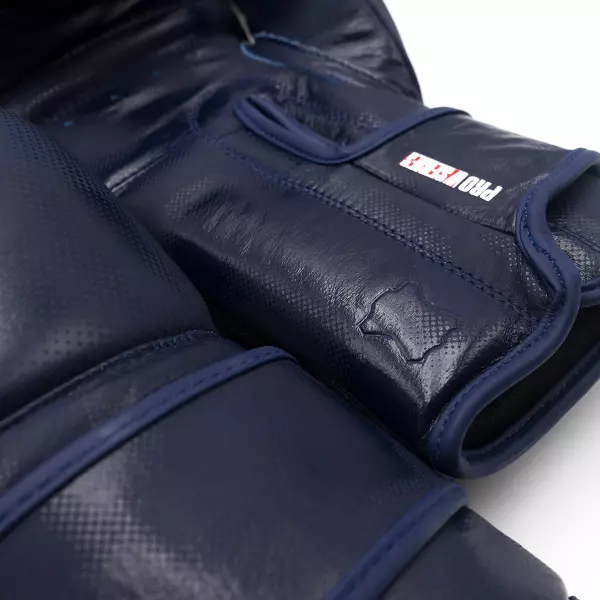 Guantes Boxeo ProSeries 45º Piel 2 TALLA:10/12714/16 ONZAS,LILA NEGRO