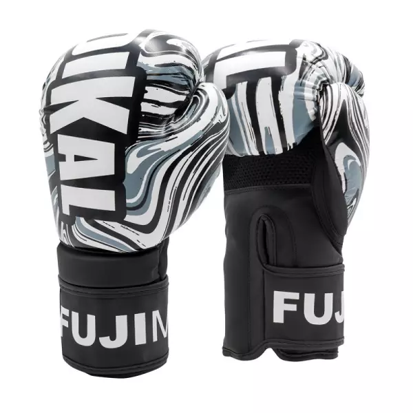 Guantes Boxeo Radikal 3.0. Blanco. 6oz