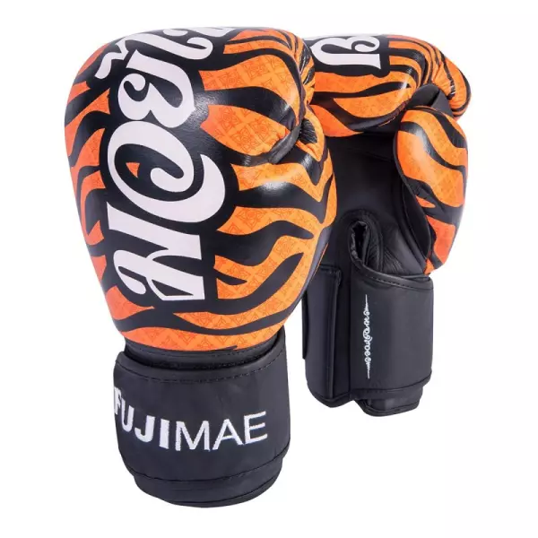 Guantes Boxeo SakYant Piel. Naranja. 10oz