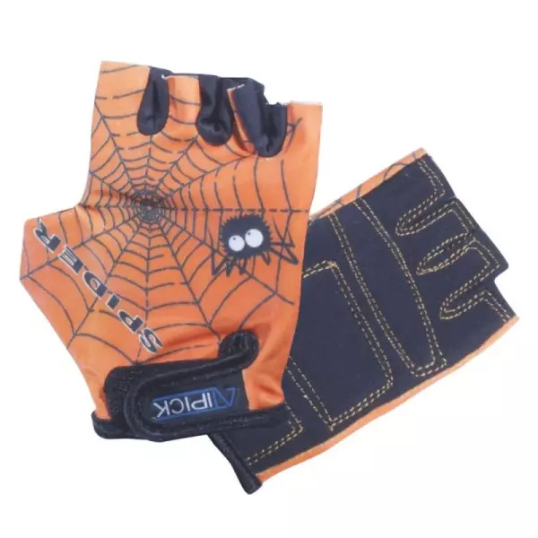 Guantes ciclismo infantiles SPIDER, elastano/amara
