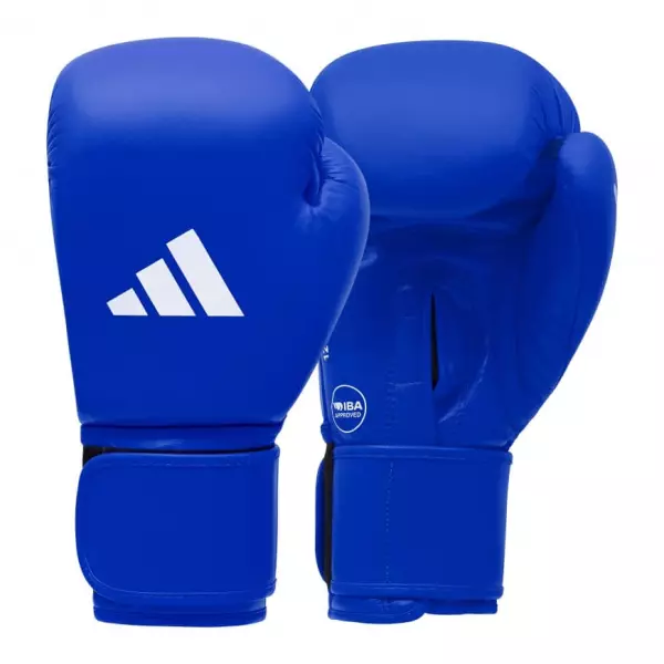 GUANTES DE BOXEO ADIDAS IBA (AZUL)
