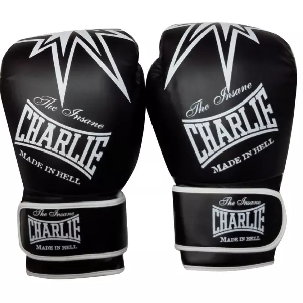 Guantes de Boxeo CHARLIE BLACK STAR Entrenamiento