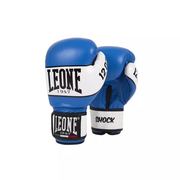 Guantes de boxeo Leone shock Azul/ROJO/NEGRO GN047