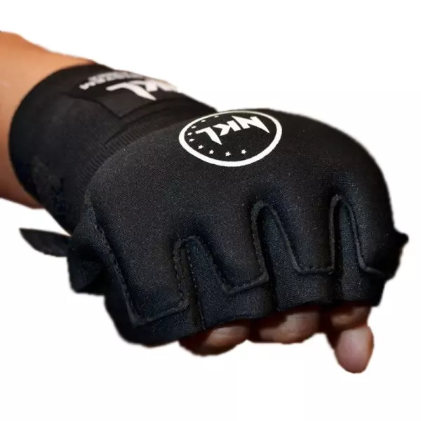 GUANTILLA INTERIOR BOXEO GEL COLOR NEGRO NKL
