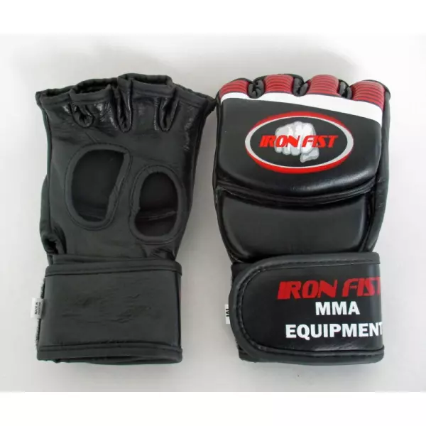 Guantillas MMA de piel.