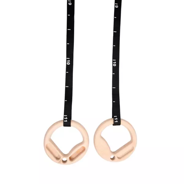 Gym Rings 23.5 cm x 32 mm. Finger Training. Correa 4.5 M x 25mm SUSPENSION TRAINER