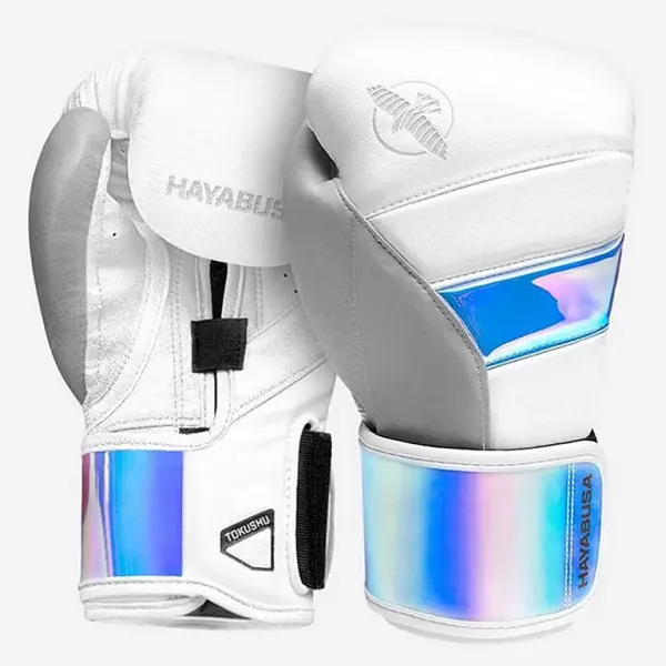 Hayabusa T3 Boxing Gloves Blanco-Multicolor GUANTES DE BOXEO