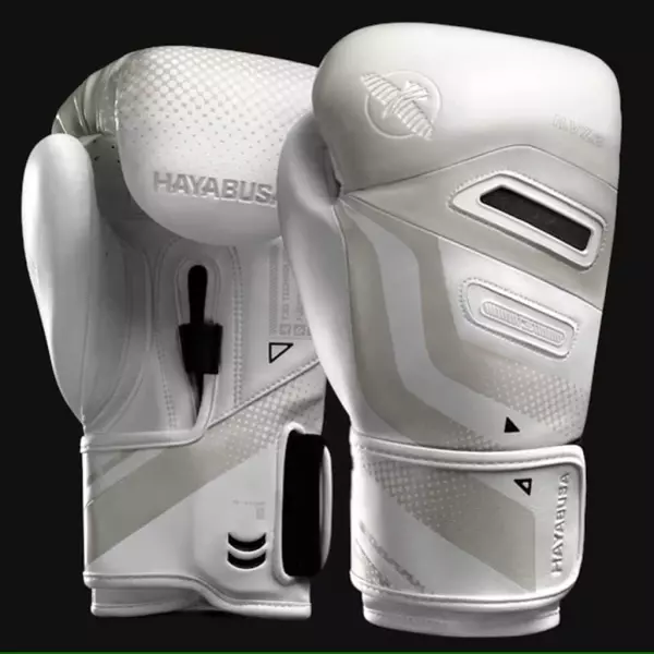 Hayabusa T3D Boxing Gloves Blanco GUANTES BOXEO