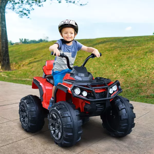 Quad Eléctrico Infantil Coche Eléctrico Cuatrimoto Batería 12V Para Niños mayores de 3 años- 103x68x73cm preguntar stock