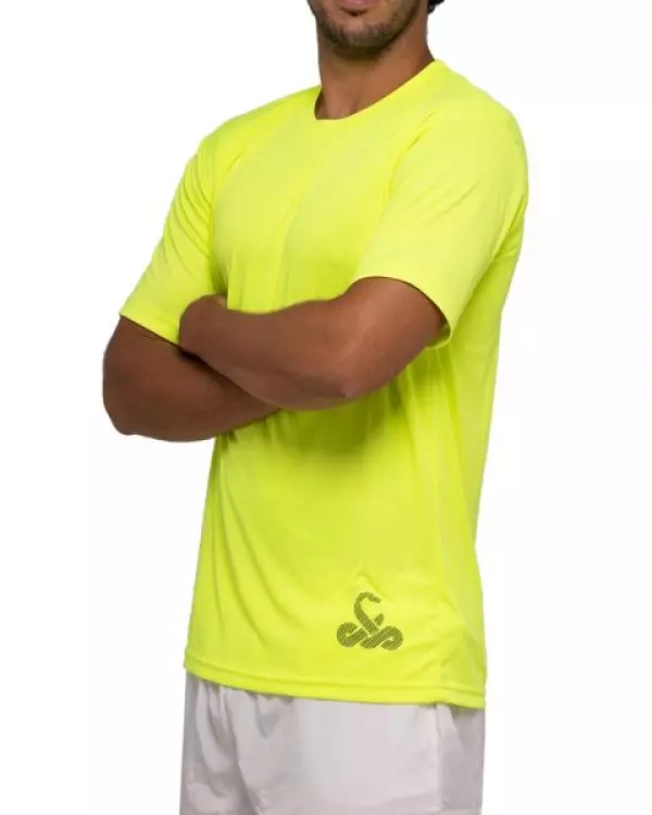 CAMISETA VIBOR-A KAIT ADULTO - AMARILLO FLUOR, XXL