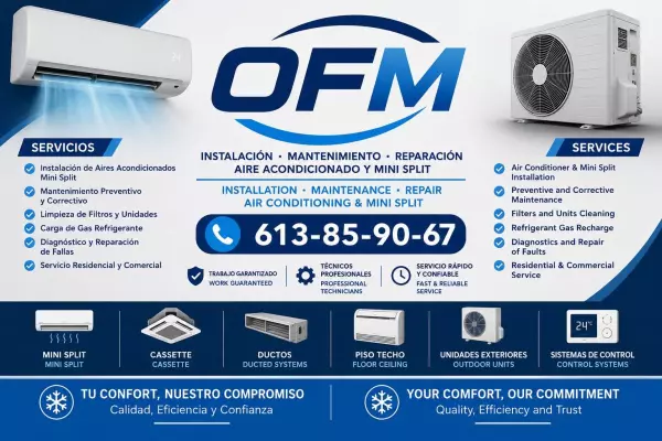 Venta de aires y tambien se hace reformas, pintores.
