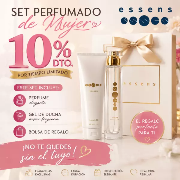 Set perfumados con un 10% de descuento