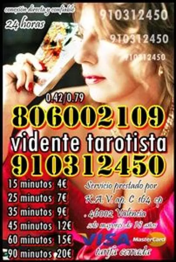 TAROSTISTAS EXPERTAS EN INTERPRETACIÓN DEL TAROT  CON AÑOS D