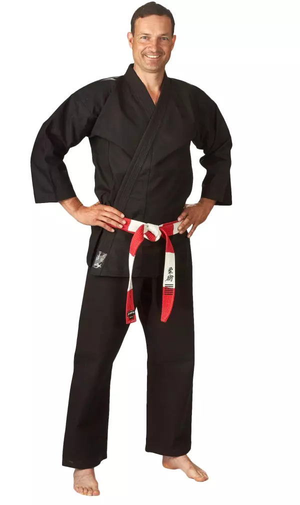 GI "TENNO CLASSIC" 14 OZ BLANCO/NEGRO JU JUTSU