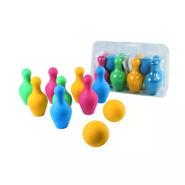 Juego de Bolos Foam JUEGO DE BOLOS DE FOAM 8 PIEZAS, 2 PELOTAS