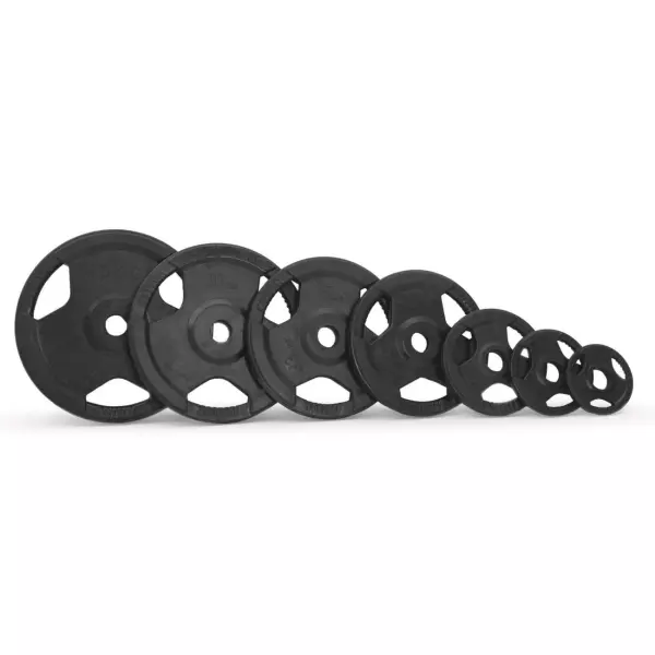 Juego de platos olímpicos goma negra