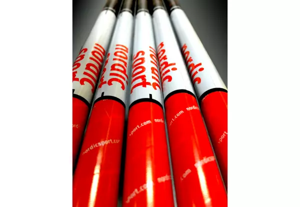 Pértiga Nordic Pole 3,75m DE 36 A 72 KG,80lb a 160 lb