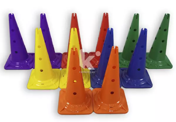 CONO TRADICIONAL ESTANDAR. PICA-ARO ALTA CALIDAD. SET 12 UDS. (2 UDS/ COLOR)