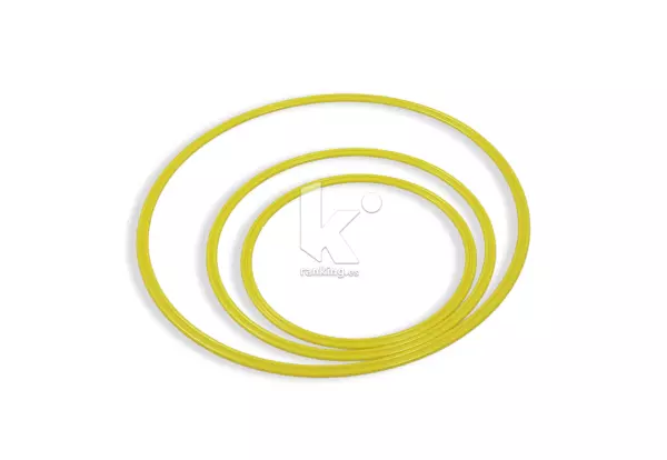 AROS PSICOMOTRICIDAD 40/50/65 cm - 40cm, AMARILLO