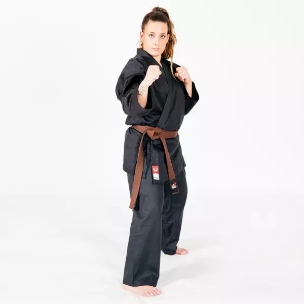 Karate Gi Training. Negro. 00