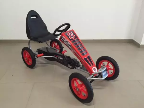 KART DEPORTIVO ROJO/AZUL