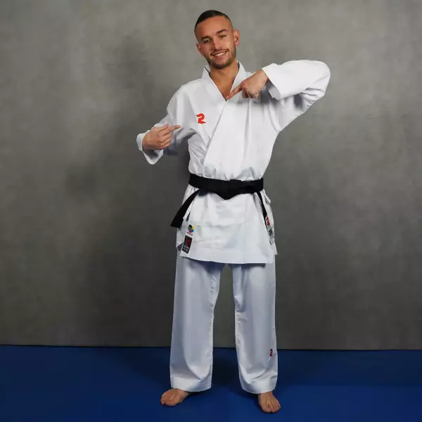 KARATEGI SEMPAI KUMITE WKF BLANCO FIGHT ART
