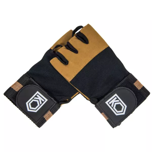 Trainer Fitness Gloves Marron-Negro GUANTES