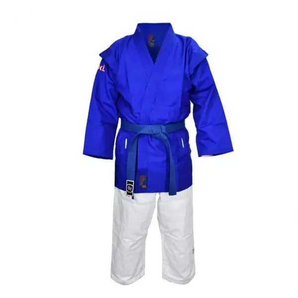 KURKA SAMBO ENTRENAMIENTO AZUL C/PANT. BLANCO (8OZ) preguntar stock