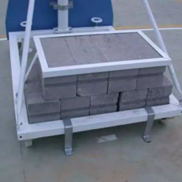 Anclajes para canasta portátiles de 4 y 2 ruedas.