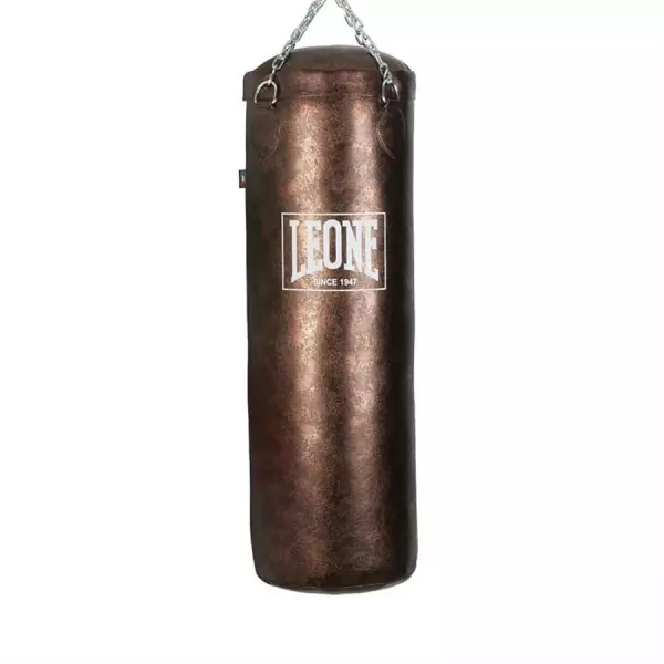 Leone 1947 Saco Boxeo Vintage 100cm 30kg Bronze Marron PORTES GRATIS