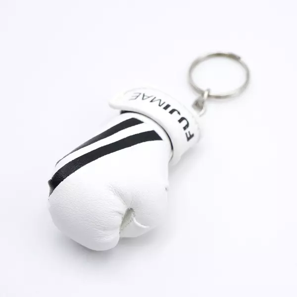 Llavero Guante Boxeo FUJIMAE. Blanco