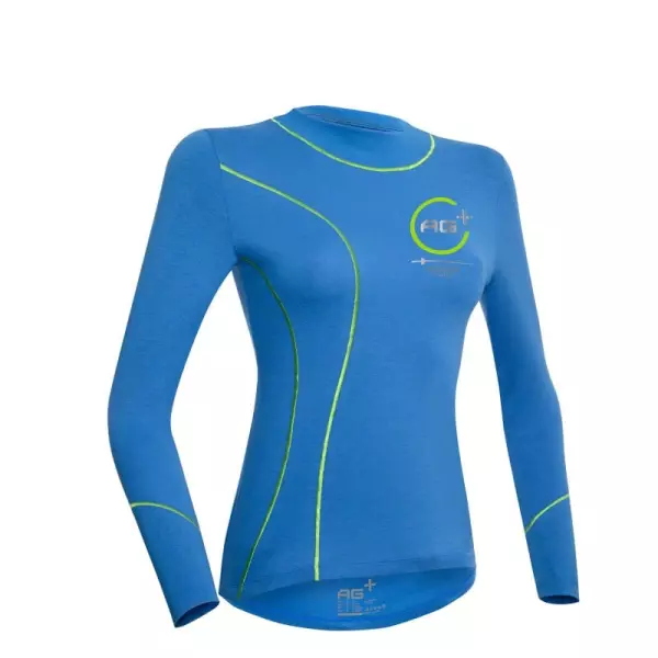 Camiseta técnica manga larga mujer Silver AG105 ESGRIMA