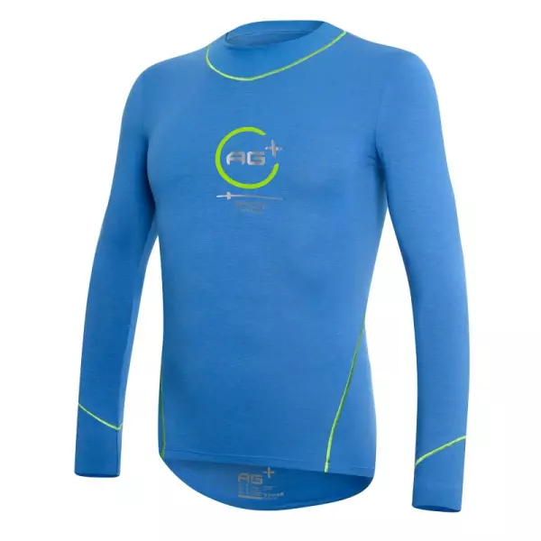 Camiseta técnica manga larga hombre Silver AG102
