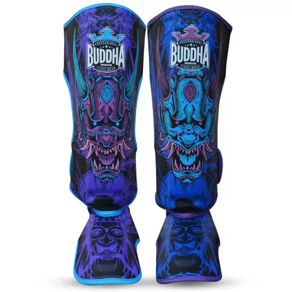ESPINILLERAS MUAY THAI KICK BOXING LUZBEL PREGUNTAR STOCK