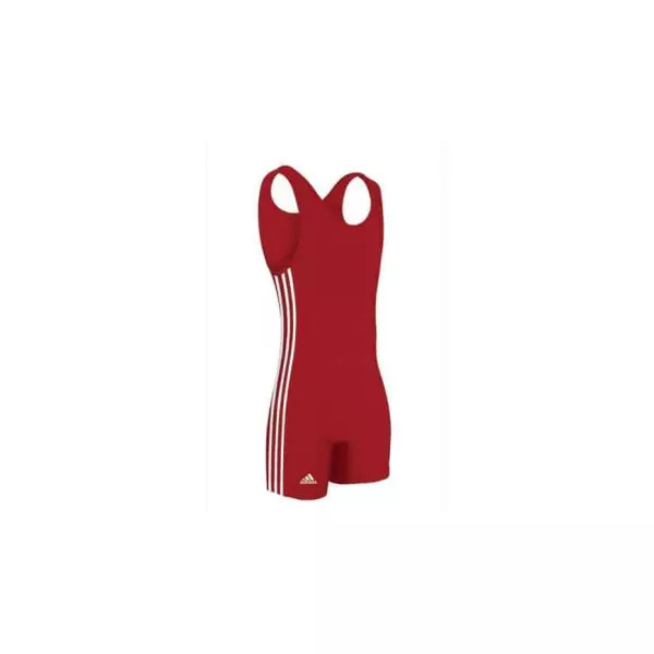 MALLA ADIDAS HOMBRE "3 BANDAS BLANCAS" (ROJA) preguntar stock