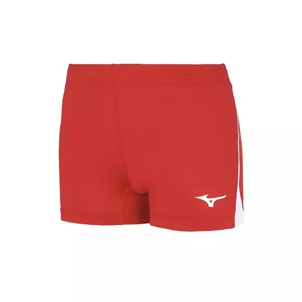 Malla corta para mujer color azul/ROJO